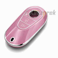 Pouzdro TPU 378 - Mercedes - růžové